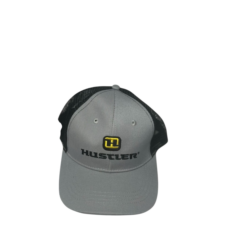 Hustler Gray and Black Cap